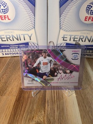 Panini EFL Eternity - Artistic Alfie Devine /25 - Preston North End