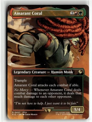 Amarant Coral 0457 Final Fantasy Scene Promo MTG Magic Card - NON FOIL NM