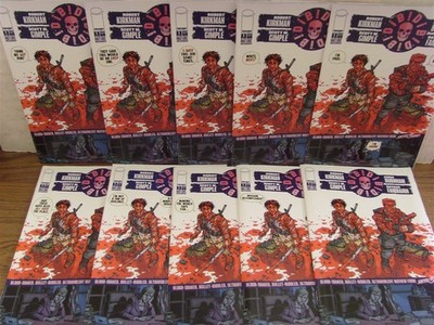 DIE DIE DIE 1 IMAGE 10 VARIANT COMIC SET DIE!DIE!DIE! KIRKMAN BURNHAM 2018 NM