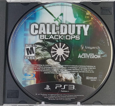 Call of Duty: Black Ops (Sony PlayStation 3, 2010) Tested Working PS3 Video Game