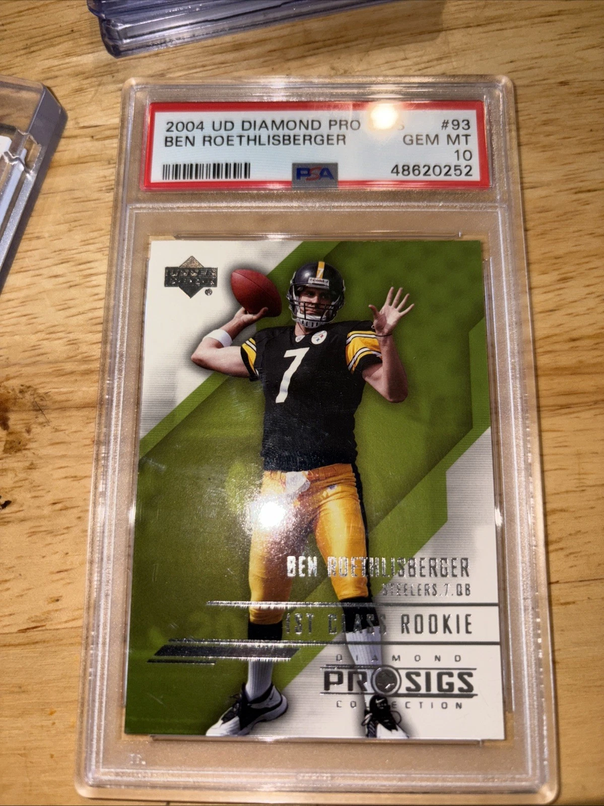 Ben Roethlisberger Upper Deck Diamond Pro Sigs #93 Base