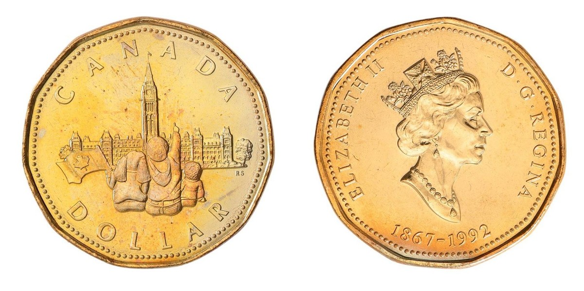 Canada 1 Dollar, 1992 (1867-1992), KM #218, Mint, Commemorative | eBay