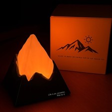 Volcano Lamp, 2000mAh Nursery Night Light for Kids with 6 Modes, Rechargeable...