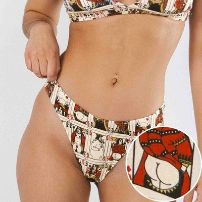 Shinesty ''The Bottomless Blackjack'' Vintage Playing Cards MicroModal Thong