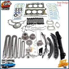 Timing Chain & Head Gaskets Kit For Jeep Dodge 2011-2015 RAM Chrysler 3.6L V6