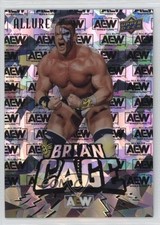 2024 Upper Deck Allure AEW AEW Logo 72/199 Brian Cage #10 15hb