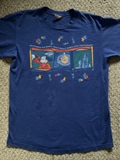 Vtg Mickey Mouse Walt Disney World 25th Anniversary 1996 T Shirt Adult Large