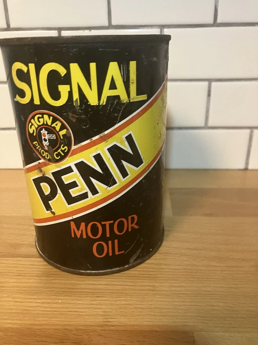 Penn Motor Oil In Collectible Gas & Oil Advertising Cans And