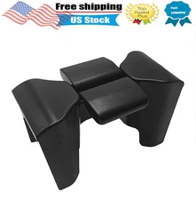 CENTER CONSOLE CUP HOLDER PLASTIC INSERTS BLACK FITS 2002-2007 TOYOTA HIGHLANDER