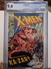 X-Men 62 Cgc 9.4 JC Penny Marvel Vintage Pack 1994 Reprint 1970 Kazar Cyclops