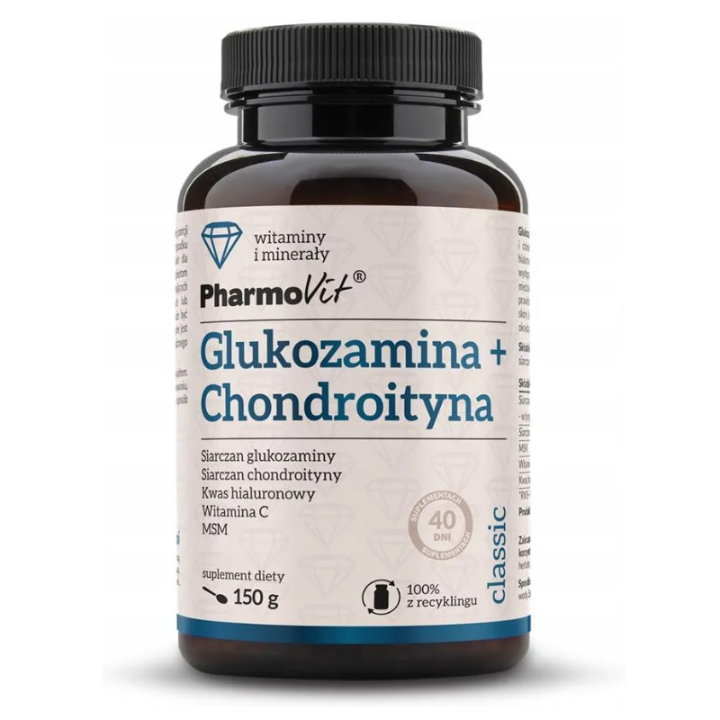 PharmoVit Glucosamine + Chondroitin powder, 150 g