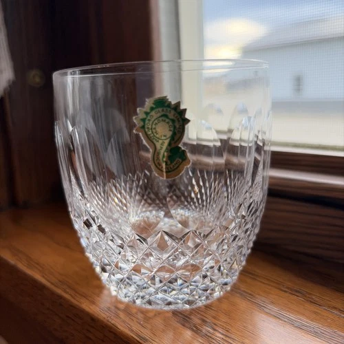 Vintage Waterford Cut Crystal Colleen Old Fashioned 9oz Rock Glass NICE