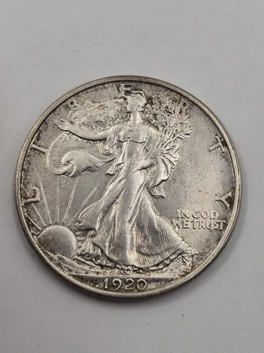 1920-P GEM BU MS WALKING LIBERTY HALF-DOLLAR ☆ 1100 ☆ Checkmystore