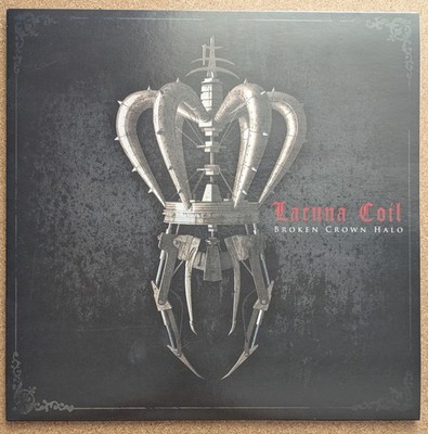 Lacuna Coil - Broken Crown Halo LP silver Vinyl, 180g Limited Edition