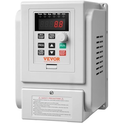 VEVOR 4kW 18A 5PS Frequenzumrichter 220-240V VFD Drehzahlregler Defekt