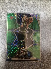 KEMBA WALKER NEW YORK KNICKS 2021-22 Panini Mosaic Green Prizm #83