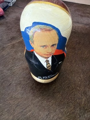 Russian Nesting Doll Of Russian Leaders