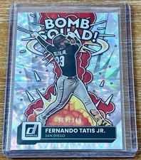 FERNANDO TATIS JR. 2022 Donruss BOMB SQUAD SILVER #169/349 ! SAN DIEGO PADRES !