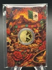 2026 3 Gram .999 Silver Gold Gilded Mexico Libertad Tribute Round In Assay
