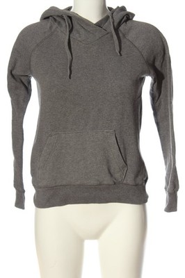 H&M DIVIDED Kapuzensweatshirt Damen Sweat Gr. DE 34 hellgrau Casual-Look