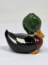 Ceramic Mallard Duckling Figurine, 3.25" Tall x 3.25" Long x 2.25" Wide