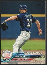 2018 Topps Baseball #139 - Zach Davies LL - Milwaukee Brewers 18-1921