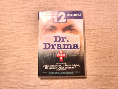 Dr. Drama       3 DVDs     John Travolta          9 Movies