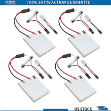 Red Cob 48smd Led Dome Light Bulb 4 Pack 12v Interior Panel Light Ba9s T10 Festo Red Cob 48smd Led Dome Light Bulb 4 Pack 12v Interior Panel Light Ba9s T10 Festo