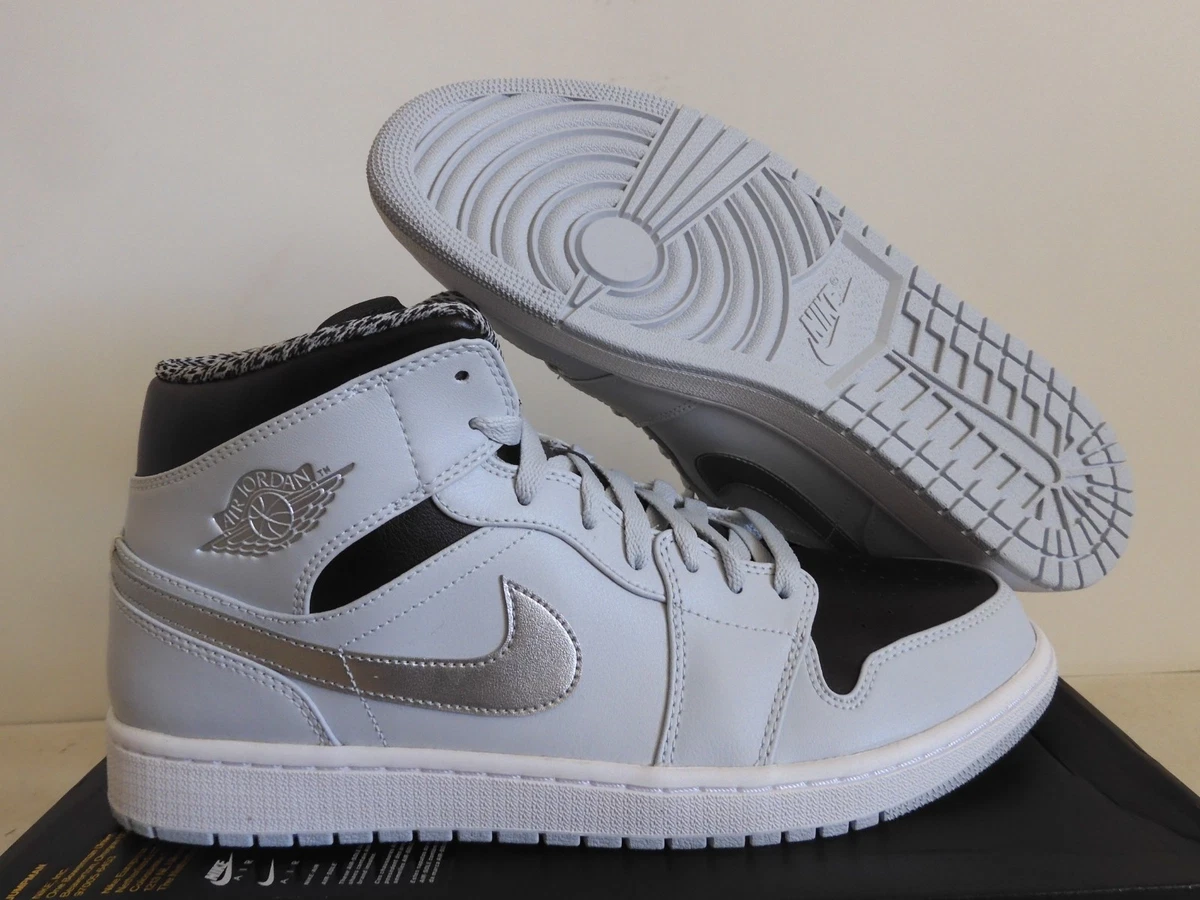 Jordan 1 Retro Mid White Pure Platinum for Sale | Authenticity