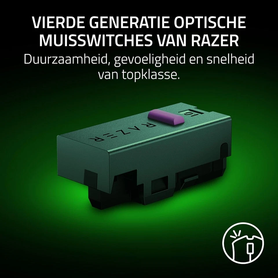 Razer DeathAdder V4 Pro - Ultra-lightweight Wireless Ergonomic Esports Mouse - 5 - Image 2 of 4