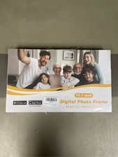 Canupdog WiFi Digital Picture Frame 10.1 Inch, IPS Touch Screen Smart Cloud Digi