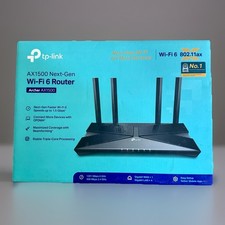 TP-Link Archer AX1500 WiFi 6 Dual-Band Wireless Router  up to 1.5 Gbps Speeds