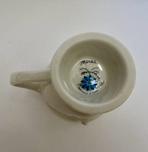 Jonathan Adler Kaffeebecher Frauengesicht Teetasse Handarbeit Muse Collection Neu - Bild 6 von 8