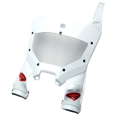 Cycra 1CYC-1213-30-VT Vented Stadium Number Plate White