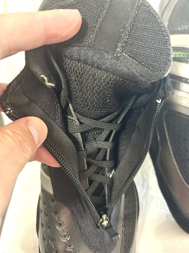 Rare Adidas Adistar Beijing Wrestling Shoes 2008 G00135 Black Size US 12.5 - Foto 10 di 17
