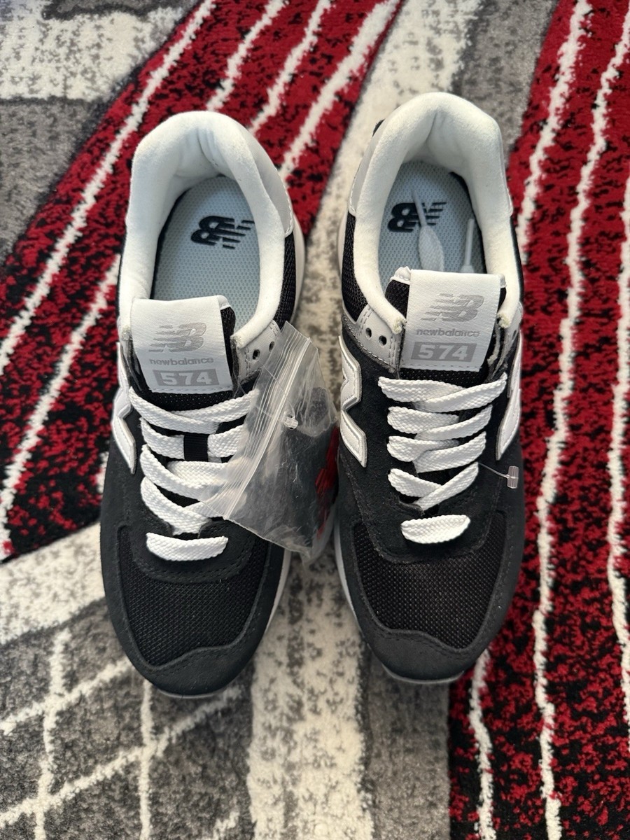 New Balance 574 ブラック/ホワイト スニーカー New Balance ニューバランス スニーカー U574FBG BLACK WHITE
