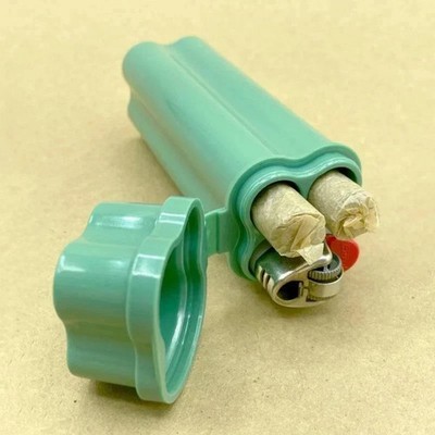 Flip-top Lighter Case Kit   Easy Carry and Storage for Bic Standard Lighters