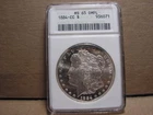 1884 - CC Morgan Silver Dollar. ANACS MS65 DMPL, Free Shipping