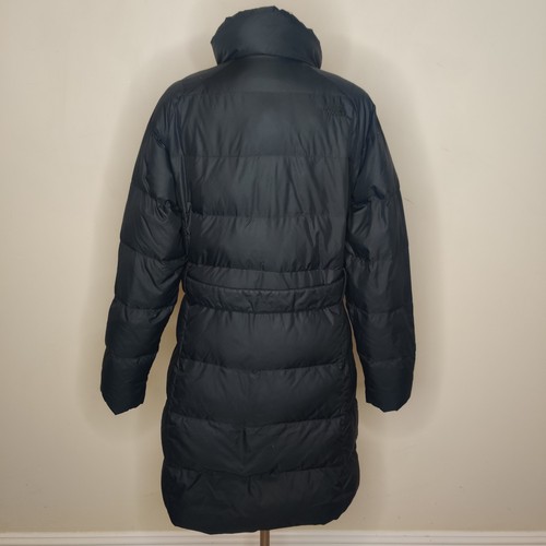 The North Face 600 Fill Down Puffer Coat Large Women’s Full Zip Black - Picture 9 of 14
