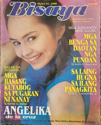 2000 BISAYA Phils. Visayan Magazine Angelika De La Cruz Cover July 26, 2000