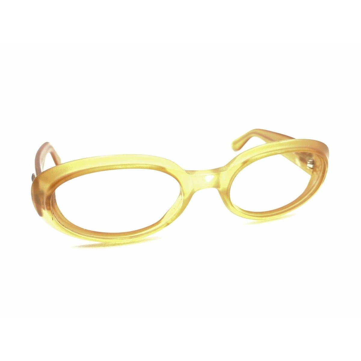 Gucci Vintage GG 2419/N/S G5S Brown Amber Oval Sunglasses