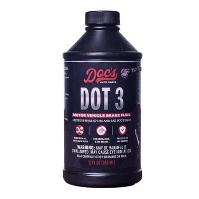 Doc s Auto Parts DOT 3 Brake FluidDOT 3 Brake Fluid