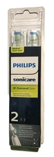 NEW Philips Sonicare Diamond Clean W Replacement Brush Heads | White |