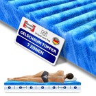 Topper Gelschaum 7 Zonen Gel Matratzenauflage für Boxspringbetten & Matratzen