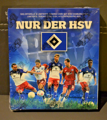 Ultimate Dropz Fußball Nur der HSV 2025 Trading Cards- Box ungeöffnet m.16 Cards