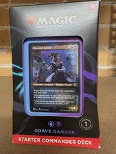 Magic The Gathering Starter Commander Deck - Grave Danger - 2022 SEALED