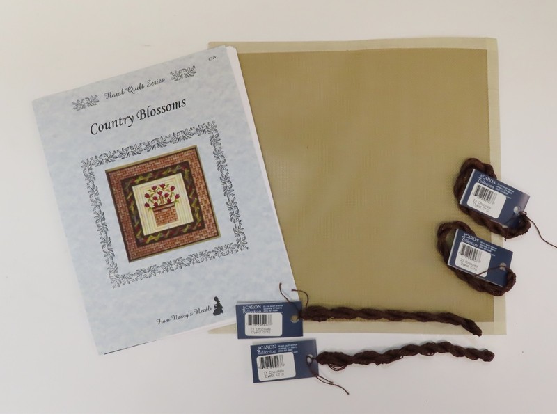 COUNTED NEEDLEPOINT - Country Blossoms by Nancy's Needle (23)