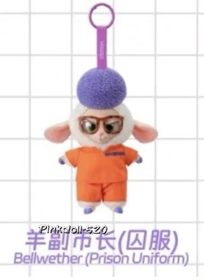 MINISO Zootopia Series Plush Pendant BlindBox Figure-Bellwether