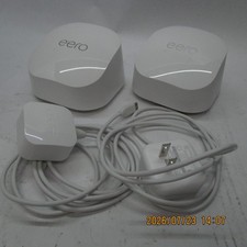 LOT-2 Eero 6 Dual Band Mesh Wi-Fi Router R010001 w/ 2 TYPE-C CABLES T5-B17
