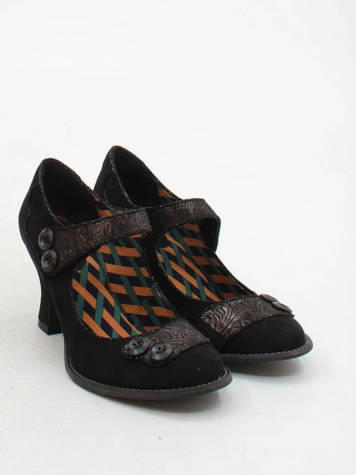 Ruby Shoo Women's Heels UK 7 Black 100% Other Platform - Image 4 of 4